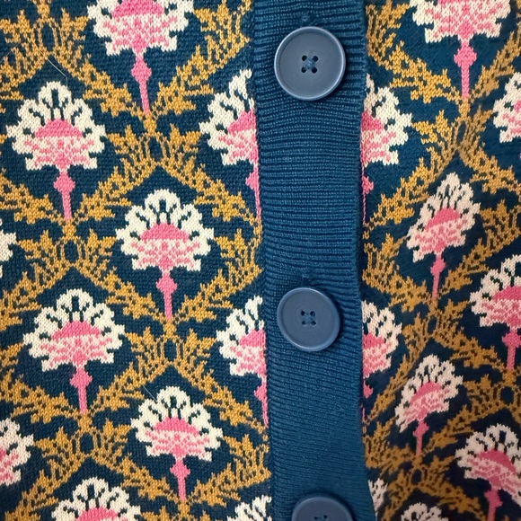 Anthropologie Maeve Square Neck Crop Sweater Tank Button Front Multicolor 2X
NWT - Picture 5 of 10